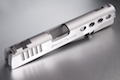 Airsoft Surgeon Metal Slide for HI-CAP 5.1 & 1911A1 (New Brazos / Silver)