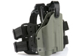 Blade-Tech Kydex WRS Tactical Light Thigh Holster for SIG P226R w/ M3/M6 (Right Hand, Foliage Green)(10045)