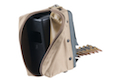 ARES LMG Box 1100rd Magazine - Tan
