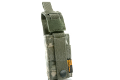 Pantac MOLLE 9mm Pistol Mag Pouch with Hard Insert (ACU / Cordura)