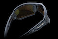Wiley X ECHO (POL Emerald Mirror Lens / Gloss Black Frame)